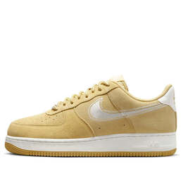 Кроссовки air force 1 low buff gold sail embroidered swoosh' Nike, золотой hj4465-700 | gold