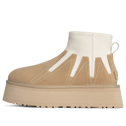 Кроссовки classic mini dipper sunwave boot Ugg, бежевый 1167591-mdsd | beige