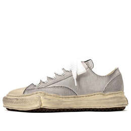 Кроссовки peterson og sole distressed canvas low Maison Mihara Yasuhiro, белый a10fw717-white | white