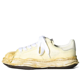 Кроссовки blakey og sole canvas over dyed low Maison Mihara Yasuhiro, белый a12fw719-white | white