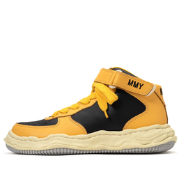 Кроссовки wayne vl og sole leather high-top sneaker Maison Mihara Yasuhiro, черный a09fw729-blkyel | black