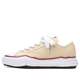 Кроссовки peterson og sole canvas low-top sneaker Maison Mihara Yasuhiro, белый a04fw729-wht | white