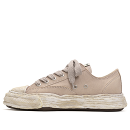 Кроссовки peterson23 og sole over dyed canvas low Maison Mihara Yasuhiro, коричневый a12fw706-brown | brown
