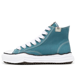 Кроссовки peterson og sole canvas high-top sneaker Maison Mihara Yasuhiro, синий a01fw701-whtgrn | blue