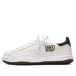 Кроссовки blakey og sole embossed leather low Maison Mihara Yasuhiro, белый a11fw717-white | white