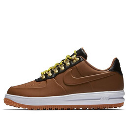 Кроссовки lunar force 1 duckboot низкие Nike, черный aa1125-200 | black/brown