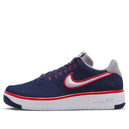 Кроссовки x robert kraft air force 1 ultra flyknit low Nike, синий fd0495-400 | college navy/wolf grey/university red/white