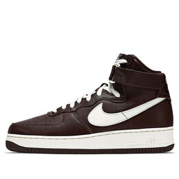 Кроссовки air force 1 hi retro qs Nike, коричневый 743546-200 | chocolate