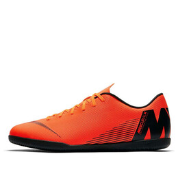 Кроссовки mercurialx vapor 12 club ic Nike, черный ah7385-810 | black/orange