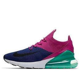 Кроссовки air max 270 flyknit Nike, синий ao1023-401 | blue/black/purple/red