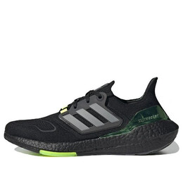 Кроссовки ультрабуст 22 Adidas, черный gx5917 | core black/iron metallic/beam green
