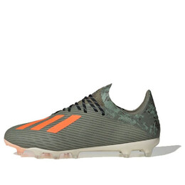 Кроссовки x 19.1 ag Adidas, коричневый f35677 | brown/green/orange
