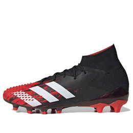 Кроссовки хищник мутатор 20.1 ag Adidas, черный ef1632 | black/red