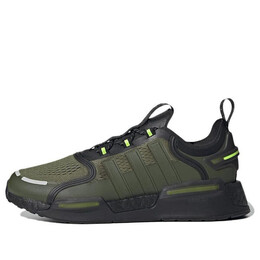 Кроссовки nmd_v3 Adidas, зеленый hq3970 | focus olive/focus olive/core black