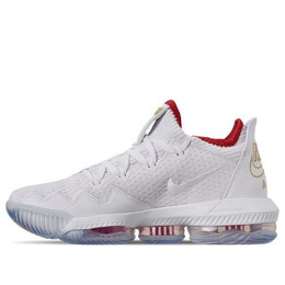 Кроссовки lebron 16 низкие Nike, белый ci2668-100 | white/red
