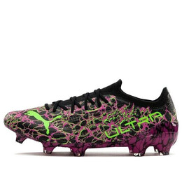 Кроссовки ultra 1.3 fg ag 'ultra magenta green glare' Puma, мультиколор 106477-01 | ultra magenta/black/green glare