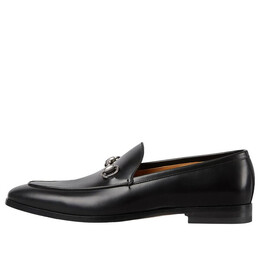 Кроссовки horsebit loafer 'black' Gucci, черный 795116-aadqc-1000 | black