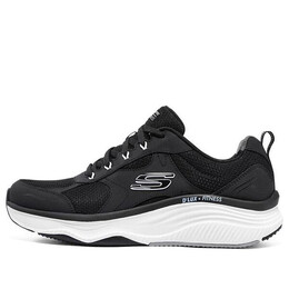 Кроссовки dlux fitness 'black white' Skechers, черный 232359-bkw | black/white