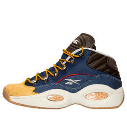 Кроссовки question mid Reebok, синий ar0252 | blue