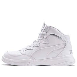 Кроссовки rebound playoff white Puma, белый 370546-01 | white