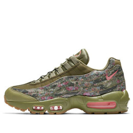 Кроссовки air max 95 Nike, зеленый aq6385-200 | olive/rose/brown