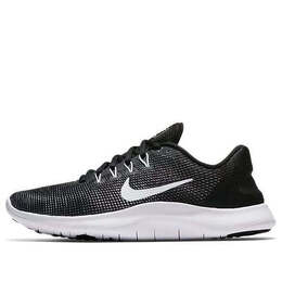 Кроссовки flex 2018 rn Nike, черный aa7408-001 | black/white