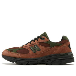 Кроссовки x aime leon dore 993 сделано в сша New Balance, коричневый wr993ald | brown