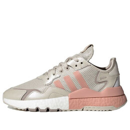 Кроссовки оригинальные nite jogger Adidas, серый fv1333 | grey/pink