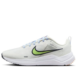 Кроссовки дауншифтер 12 Nike, белый dd9294-104 | summit white/white/obsidian/lime blast