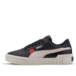 Кроссовки cali retro casual sneakers black/red Puma, черный 372095-02 | black/brown/red
