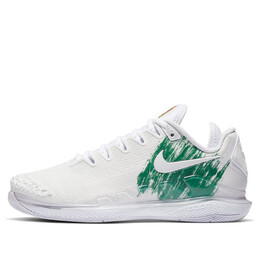 Кроссовки air zoom vapor x knit 'white gorge green' Nike, белый ar8835-111 | white/green