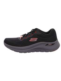 Кроссовки на шнуровке Skechers, цвет black/red 5704808 | black/red