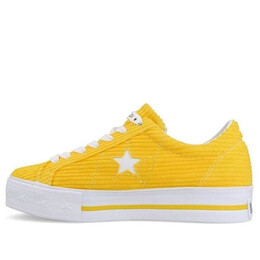 Кроссовки mademe x one star platform suede ox 'vibrant yellow' Converse, желтый 561393c | yellow