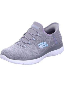 Кроссовки на шнуровке Skechers, серый 5638258 | grau