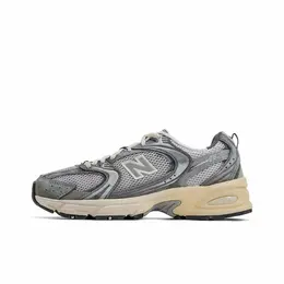 Кроссовки New Balance 530, полнота F (EU)/ на среднюю стопу, размер 6US 38.5EU 37.5RU 24СМ, черный, бежевый, серый 4349672274