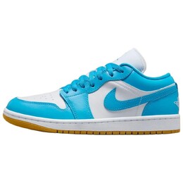 Баскетбольные кроссовки Air 1 Vintage женские низкие синий/белый Jordan dc0774-104 | blue/white