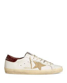 Мужские кожаные кроссовки Super Star Golden Goose, белый 5389786 | white