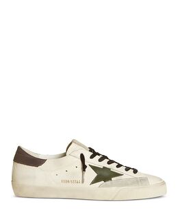 Мужские кожаные кроссовки Super Star Golden Goose, слоновая кость/кремовый 5389792 | ivory/cream