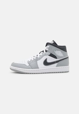 Высокие кроссовки AIR Jordan 1 MID Jordan, серый joc12n001-c15 | light smoke grey/white/anthracite