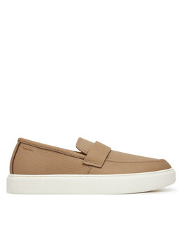 Кроссовки Moccasin Lth Unlined HM0HM01813 Calvin Klein, коричневый moccasin lth unlined hm0hm01813 | braun