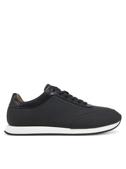 Кроссовки Low Prof Runn Laceup Rubb Lth HM0HM01707 Calvin Klein, черный low prof runn laceup rubb lth hm0hm01707 | schwarz