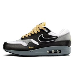 Кроссовки .SWOOSH x Nike Air Max 1 'Low Poly - Big Head Mode', темно-серый/золотой ib9898 001 | grey