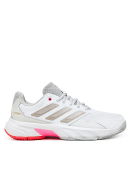 Теннисные кроссовки Courtjam Control 3 IH2968 Adidas, белый courtjam control 3 ih2968 | weiß