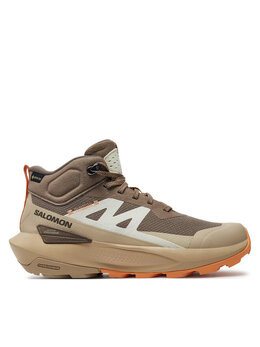 Треккинговые кроссовки Elixir Activ Mid Gore-Tex L47457200 Salomon, бежевый elixir activ mid gore-tex l47457200 | beige