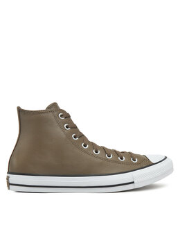Кроссовки Chuck Taylor All Star Faux Leather Hi A09482C 216 Converse, коричневый chuck taylor all star faux leather hi a09482c 216 | braun