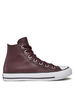 Кроссовки Chuck Taylor All Star Faux Leather Hi A09480C 508 Converse, красный chuck taylor all star faux leather hi a09480c 508 | dunkelrot
