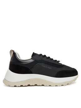 Кроссовки Runner Lace Up Mesh Mix HW0HW02487 Calvin Klein, черный runner lace up mesh mix hw0hw02487 | schwarz