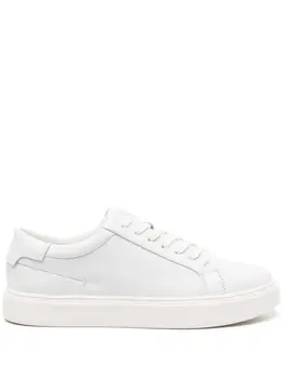 Calvin Klein logo-debossed leather sneakers 22707202