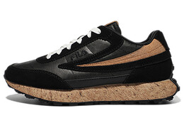 Кроссовки Earth Touch Running Unisex Low-top Black/Brown/White Fila 1rm01885d_001