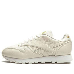 Кроссовки nstuff x classic leather Reebok, бежевый cn1856 | beige